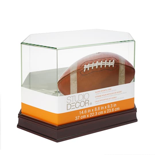 football display case wood football display case wood